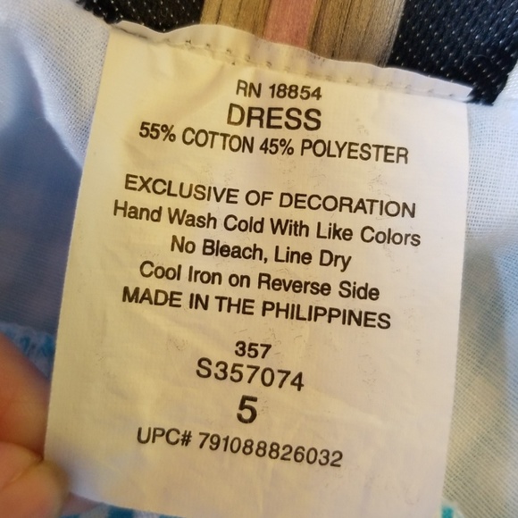 Rare Editions 5 Summer Boutique Flip Flop Dress - Picture 7 of 7